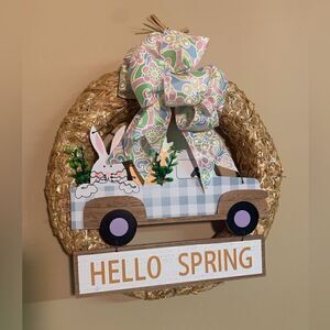 Hello Spring wreath. Inv 270